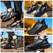 Lade das Bild in den Galerie-Viewer, TQGOLD®Herren Damen mit Stahlkappe Klassisch Sportlich Sicherheitsschuhe