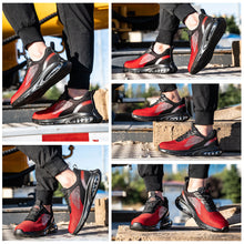 Lade das Bild in den Galerie-Viewer, TQGOLD®Herren Damen mit Stahlkappe Klassisch Sportlich Sicherheitsschuhe