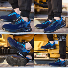 Lade das Bild in den Galerie-Viewer, TQGOLD®Herren Damen mit Stahlkappe rutschfeste Sicherheitsschuhe