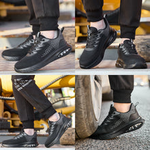 Lade das Bild in den Galerie-Viewer, TQGOLD®Herren Damen mit Stahlkappe rutschfeste Sicherheitsschuhe