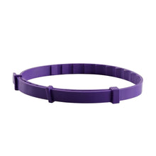 Lade das Bild in den Galerie-Viewer, TQGOLD Zeckenhalsband für Hunde und Katzen 62cm lila verstellbar
