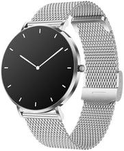 Lade das Bild in den Galerie-Viewer, TQGOLD LunaPro Smartwatch Silber Rund Herren Damen Bluetooth