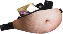 Lade das Bild in den Galerie-Viewer, TQGOLD Bierbauch‑Gürteltasche, lustige Party‑Bauchtasche, verstellbarer Gürtel, Reißverschlussfach