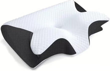 Lade das Bild in den Galerie-Viewer, TQGOLD CuroSleep Nackenkissen Memory Foam 2 Stück Schwarz