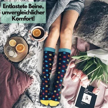 Lade das Bild in den Galerie-Viewer, TQGOLD Kompressionssocken 3 Paar S-M Sport Reisen Laufen Radfahren