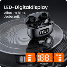 Lade das Bild in den Galerie-Viewer, TQGOLD True Wireless In-Ear Kopfhörer Bluetooth 5.3 Touch Control