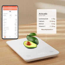 Lade das Bild in den Galerie-Viewer, TQGOLD Smart Küchenwaage digital 3g-10kg AI Lebensmittel Kalorien App