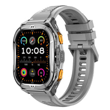 Lade das Bild in den Galerie-Viewer, TQGOLD Aegis X5 GPS‑Sportuhr, 170+ Trainingsmodi, 5ATM IP69K wasserdicht, schwarz