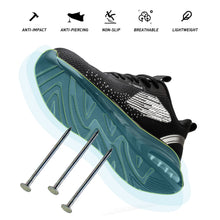 Lade das Bild in den Galerie-Viewer, TQGOLD®Herren Damen mit Stahlkappe Klassisch Sportlich Sicherheitsschuhe