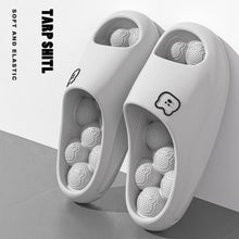 Lade das Bild in den Galerie-Viewer, Foot massage slippers for women 2025 summer new indoor home bathing leaking non-slip couple sandals for men
