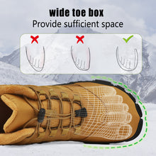 Lade das Bild in den Galerie-Viewer, Winter Barefoot Shoes Men Women Warm Lined Winter Boots Comfortable Non-Slip Winter Shoes Size 37-47
