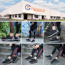 Lade das Bild in den Galerie-Viewer, Running Shoes Men's Sports Shoes Cooking Shoes Non-Slip Trainers Fashion Outdoor Casual Shoes Fitness
