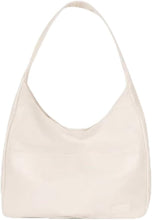 Lade das Bild in den Galerie-Viewer, TQGOLD Damen Schultertasche Vegan Leder Shopper Reißverschluss braun
