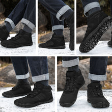 Lade das Bild in den Galerie-Viewer, Winter Barefoot Shoes Men Women Warm Lined Winter Boots Comfortable Non-Slip Winter Shoes Size 37-47
