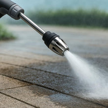 Lade das Bild in den Galerie-Viewer, TQGOLD Reinigungsaufsatz für Gartenschlauch | Werkzeuglos montierbar, verstellbarer Wasserstrahl
