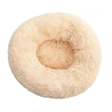 Lade das Bild in den Galerie-Viewer, TQGOLD Hundebett Wolke 7 Kuschelbett 70 cm beige gepolstert
