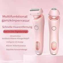 Lade das Bild in den Galerie-Viewer, TQGOLD Glisse Pro Intimrasierer 2-in-1 für Frauen – Seidig glatte Haut
