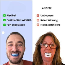 Lade das Bild in den Galerie-Viewer, TQGOLD Mundstück‑Schlafhilfe aus lebensmittelechtem Silikon, wiederverwendbar für Erwachsene
