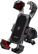 TQGOLD Handyhalterung Fahrradsattel drehbar robust Kunststoff schwarz