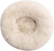 TQGOLD Hundebett Wolke 7 Kuschelbett 70 cm beige gepolstert