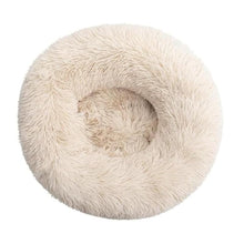 Lade das Bild in den Galerie-Viewer, TQGOLD Hundebett Wolke 7 Kuschelbett 70 cm beige gepolstert

