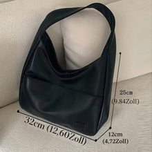 Lade das Bild in den Galerie-Viewer, TQGOLD Damen Schultertasche Vegan Leder Shopper Reißverschluss braun
