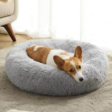 Lade das Bild in den Galerie-Viewer, TQGOLD Hundebett Wolke 7 Kuschelbett 70 cm beige gepolstert
