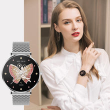 Lade das Bild in den Galerie-Viewer, TQGOLD LunaPro Smartwatch Silber Rund Herren Damen Bluetooth
