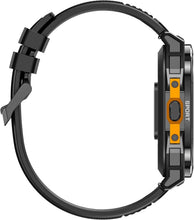 Lade das Bild in den Galerie-Viewer, TQGOLD Aegis X5 GPS‑Sportuhr, 170+ Trainingsmodi, 5ATM IP69K wasserdicht, schwarz
