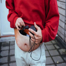 Lade das Bild in den Galerie-Viewer, TQGOLD Bierbauch‑Gürteltasche, lustige Party‑Bauchtasche, verstellbarer Gürtel, Reißverschlussfach
